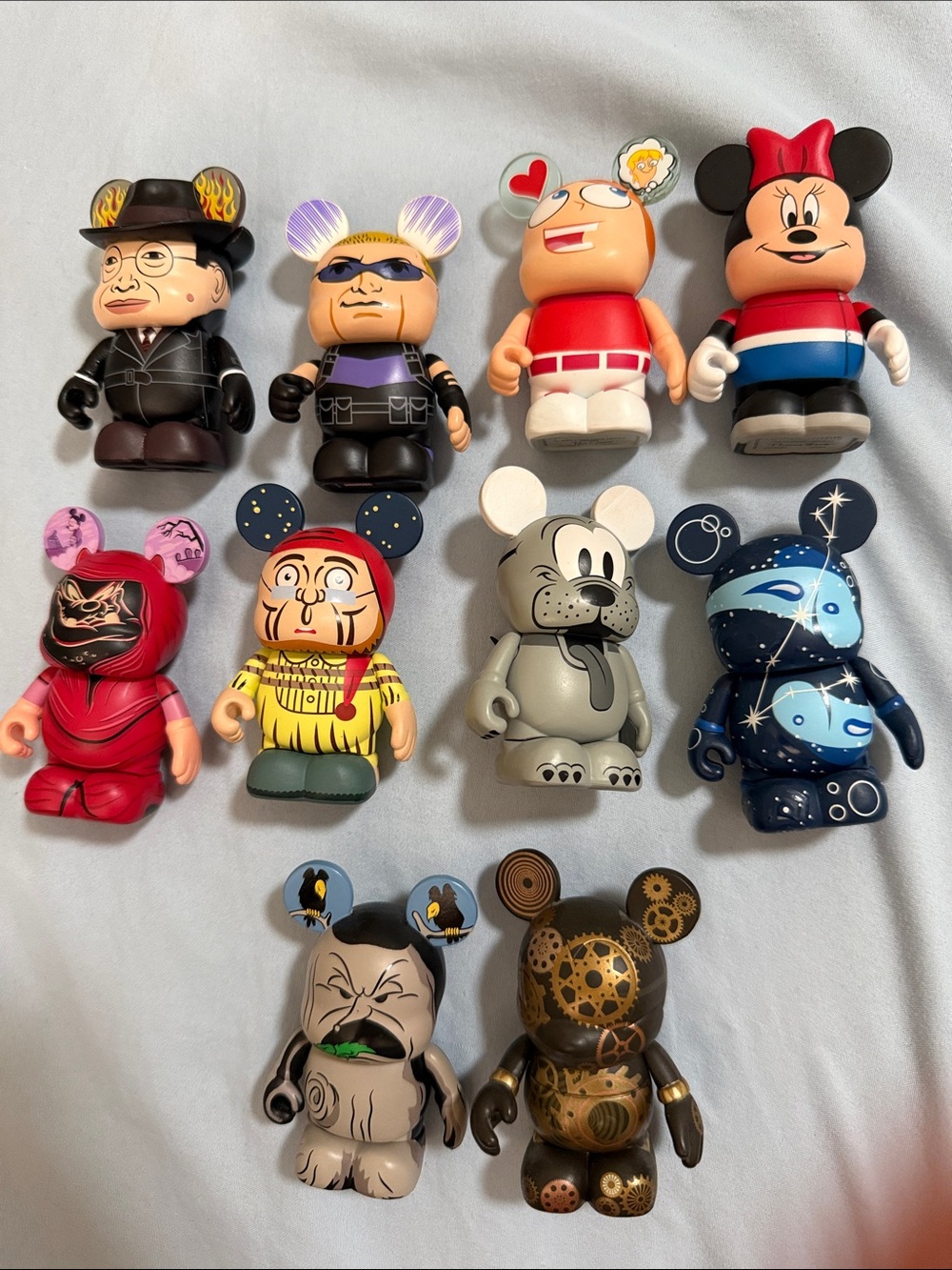 Disney Vinylmations - Lot of 10 - Variety, The Florida Project, Steam Park